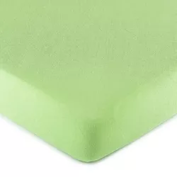 Cearşaf 4Home jersey, verde, 90 x 200 cm