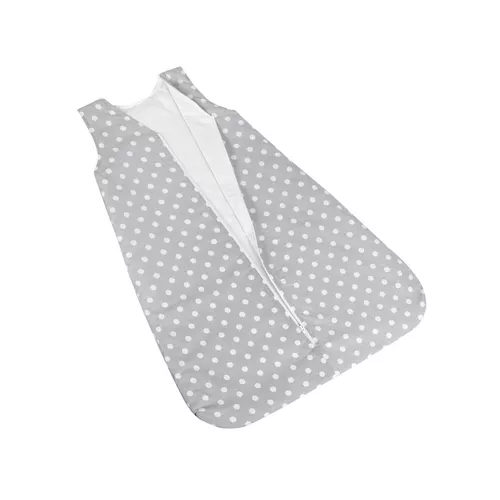 Sac de dormit pentru copii Bellatex Polka dots gri, 50 x 75 cm