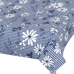 Față de masă Bellatex DITA Blue cube , 120 x 200cm, 120 x 200 cm