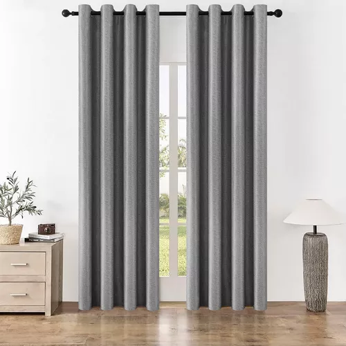 Draperie 4Home blackout Stripe gri , 150 x 250 cm