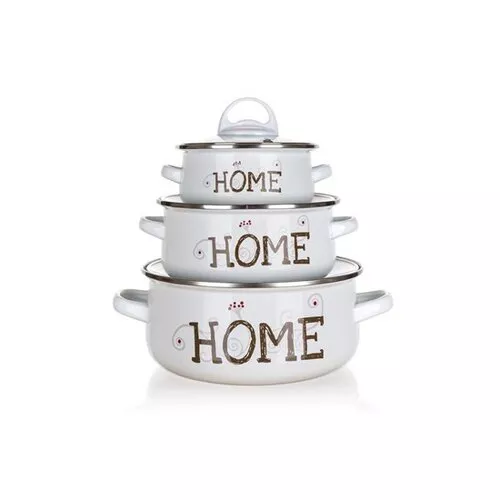 Set de oale emailate Banquet Home, 6 piese