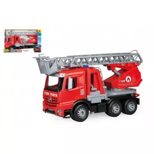 Mașină Pompieri Lena MercedesBenz Arocs, cu pompă de apă, 47 cm